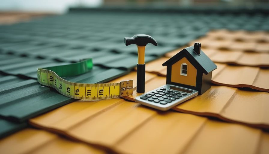 Visual context for roof replacement vs repair cost